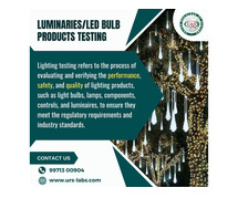 Luminaries LED Bulb Testing Labs in Gurugram