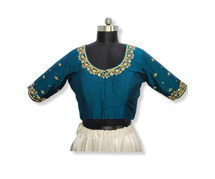 Shivani Perl Zardozi Work Blouse Is Perfect For Your Special Occasion