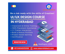 UI UX design course with placement in Hyderabad