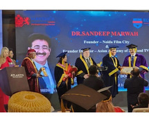 Dr. Sandeep Marwah Conferred with Honorary Doctorate for Outstanding Contributions to Education