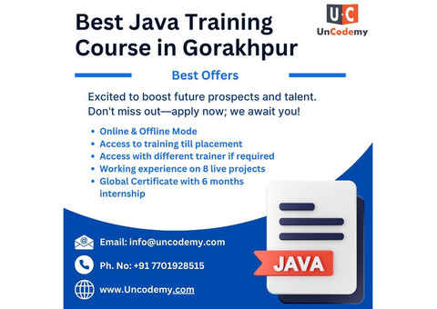 Java course in Gorakhpur