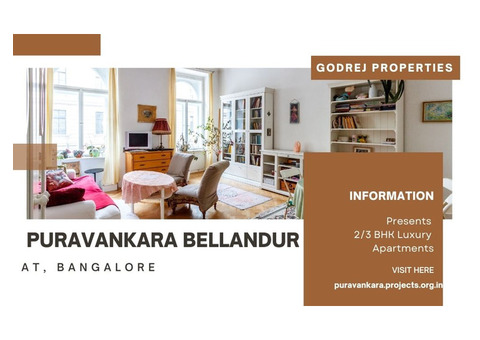 Puravankara Bellandur In Bengaluru - Landmark Living on The Avenue.