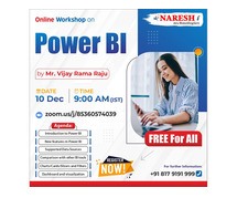 Free Live Online Workshop on Power BI Training in NareshIT