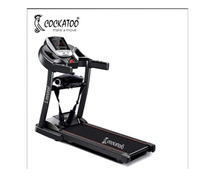 Get Fit at Home! Cockatoo CTM-05 1 HP (2 HP Peak) Treadmill - Buy Online Now!