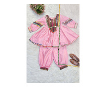 Why Should You Choose Pink And Wine Patiala Suit For Baby Girl