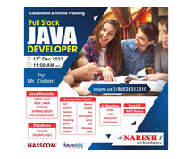 Full Stack Java Developer Course Training by Mr. Kishan in NareshIT