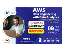 AWS Data Engineering with Data Analytics Online Training Free Demo