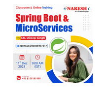 Free Demo On Spring Boot & MicroServices - Naresh IT