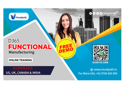 D365 Functional Manufacturing Online Training