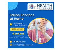 Saline Services at Home in Hyderabad