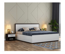 Buy Bartha Bed With Box Storage (King Size) Online From Wooden Street