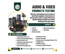 Audio and Video Equipment Testing Labs in Noida