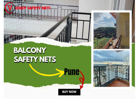 Best Balcony Safety Nets in Pune | Vickey Safety Nets