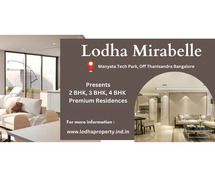 Lodha Mirabelle Manyata Tech Park Bangalore - You Can Afford To Dwell Well.