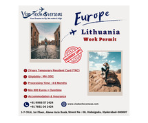 Lithuania Work Permit Visa In Hyderabad