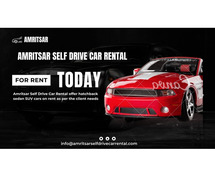 self driven car rental Amritsar 7380015000