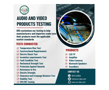 Audio and Video Testing Labs in New Delhi