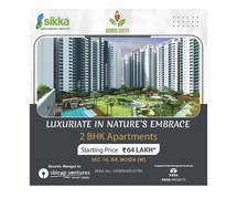 Sikka kamya green 2bhk luxury apartment in sector 10 Noida west