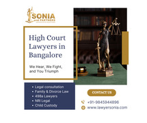High Court lawyers in Bangalore