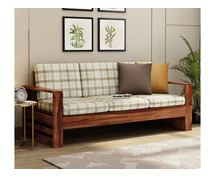 Buy Wooden Sofa Set Online @Upto 65% OFF in India