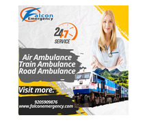 Falcon Train Ambulance in Kolkata is the Smoothest Medical Transportation Provider