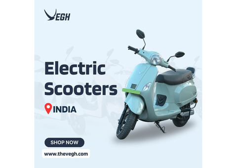 Buy the electric scooters in India at Vegh Automobiles