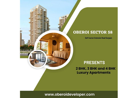 Oberoi Sector 58 Golf Course Extension Road Gurgaon | Get Luxury In Everything That Sparkles