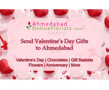 Online delivery of Valentine's Day gifts in Ahmedabad