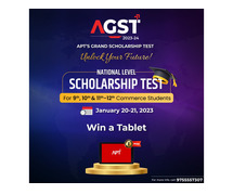 APT Announcing a Grand Scholarship Test for 9th, 10th, 11th and 12th Commerce Students