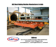 AAC Block Making Machine Manufacturers in India