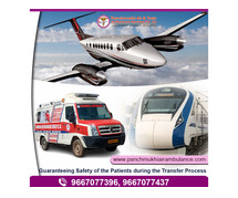 Panchmukhi Train Ambulance in Patna Provides Comfortable Transfer to Your Selected Destination