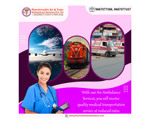For Risk-Free Medical Transportation Panchmukhi Train Ambulance in Patna is the best solution