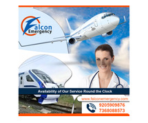 Falcon Train Ambulance in Patna is the Provider of Safe Medical Transportation