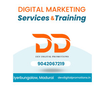 Best Digital marketing training course in Madurai(