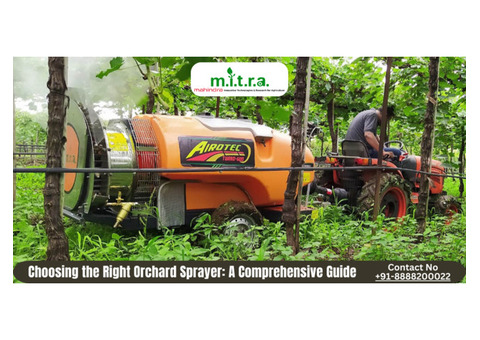Mitra Agro Equipments Pvt Ltd is a leading provider of agricultural sprayers.
