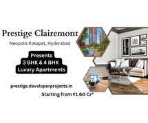 Prestige Clairemont Hyderabad - Your house. Your way!