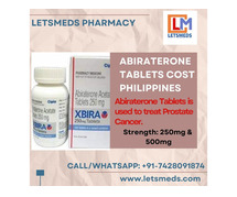 Buy Abiraterone 250mg Tablets Online Price Philippines, Malaysia, Thailand