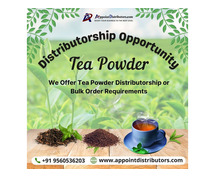 Looking For Leaf Tea Distributorship Opportunity