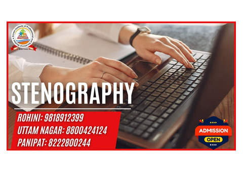 Best stenography course in uttam nagar