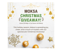Step into the enchanting world of Moksa's Christmas Giveaway and unwrap the magic of the season! 