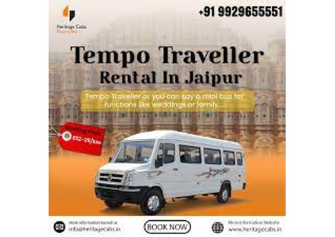 tempo traveller rental