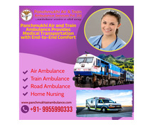 Panchmukhi Train Ambulance in Patna Provides Medical Transportation with End-to-End Comfort
