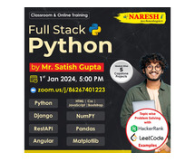 Free Demo On Full Stack Python in Hyderanad - NareshIT