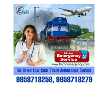 Falcon Train Ambulance in Patna is the Smoothest Medical Transportation Provider