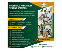 Electrical Household Products Testing Lab in Noida