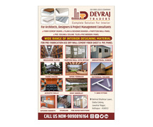 Devraj Traders | Gyproc Gypsum Board Supplier | PVC ceiling panel