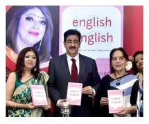 Sandeep Marwah Commends Innovative Approach to Book Writing in the Rerelease of “English Hinglish”