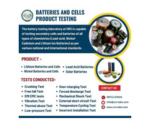 Li-ion Battery and Cell Testing Labs in Pune