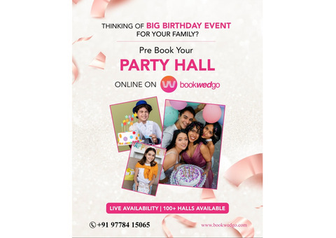 Effortless Birthday Planning: Book Party Halls in Chennai Online