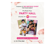 Effortless Birthday Planning: Book Party Halls in Chennai Online
